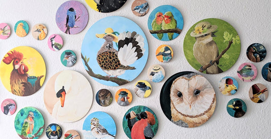 Lebensfreude - The Backstory Behind my Bubble Birbs Collection