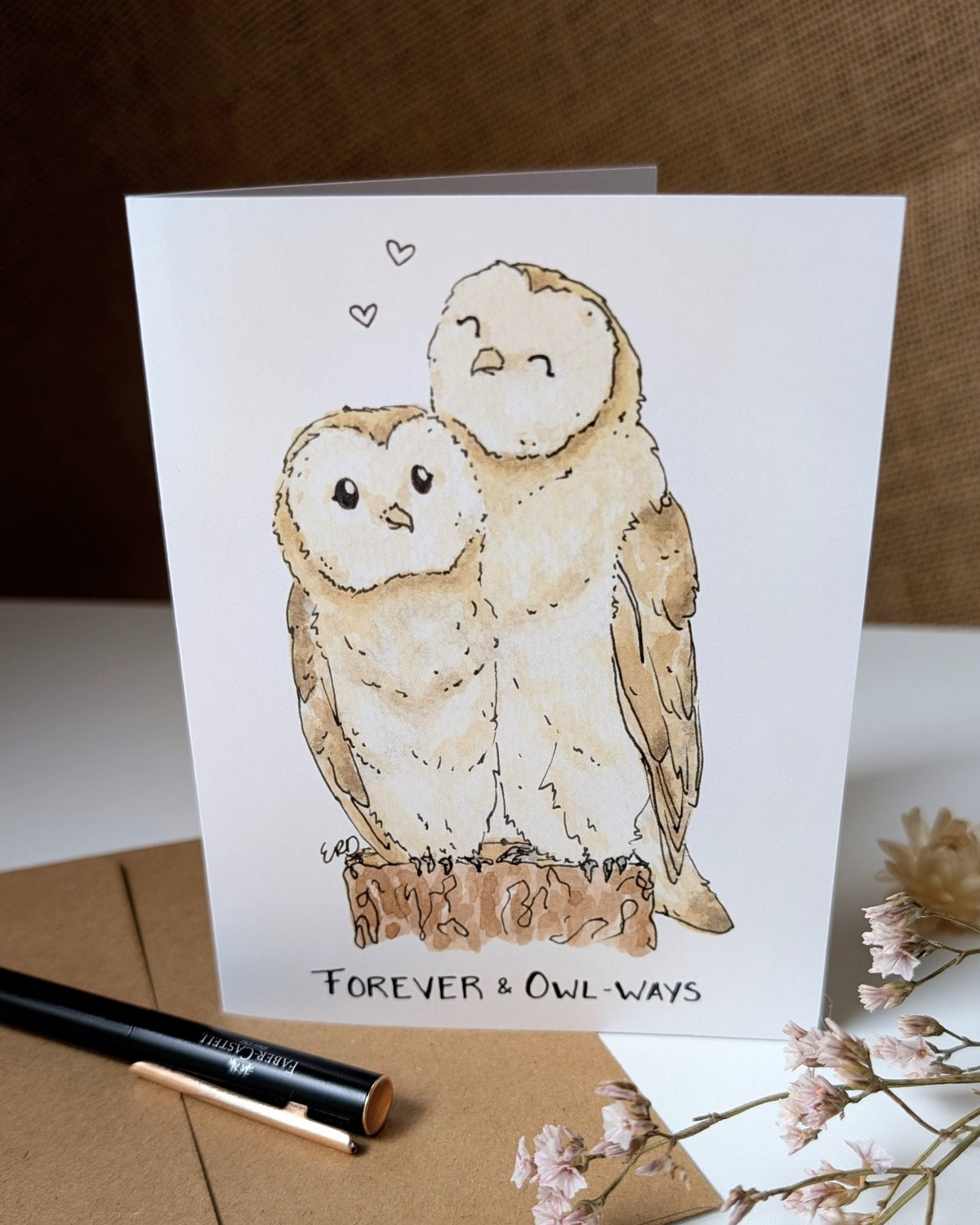 "Forever and Owl-ways" Card