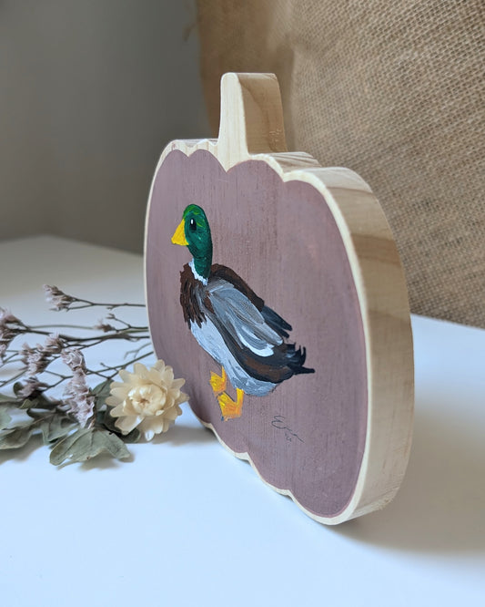 Painted Pumpkin - Duck 2