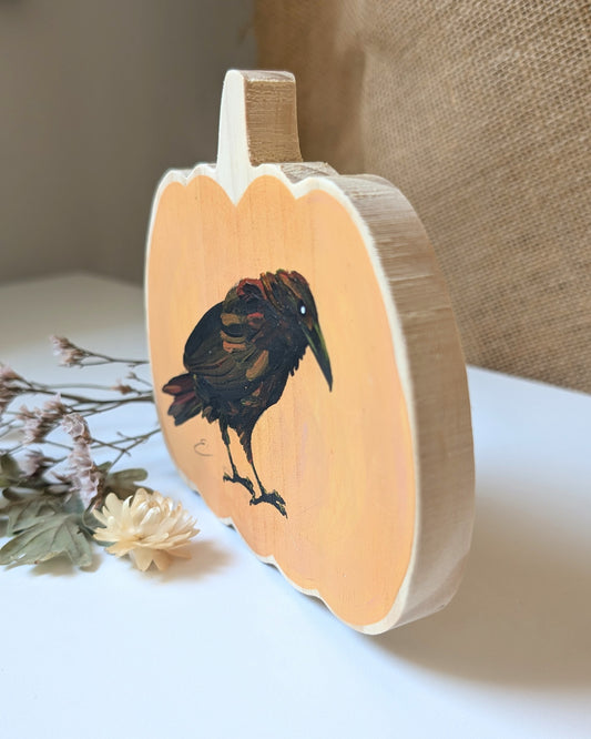 Painted Pumpkin - Crow 2