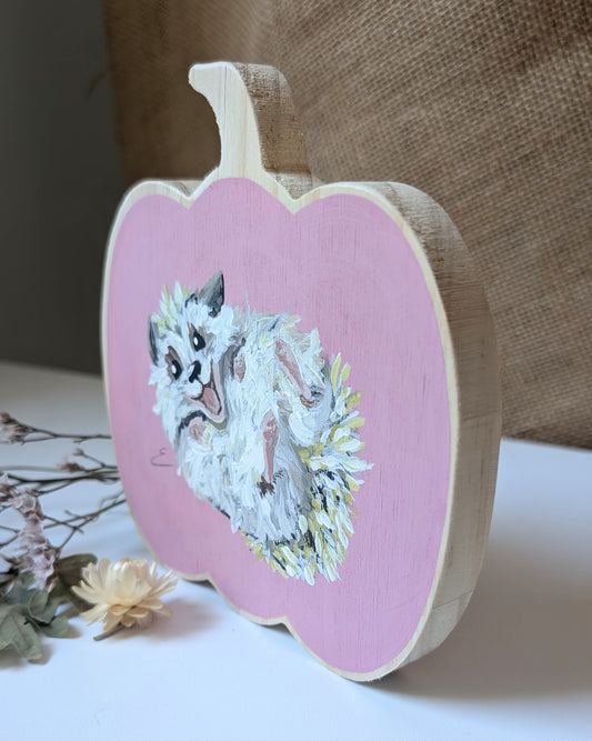 Painted Pumpkin - Hedgehog 3