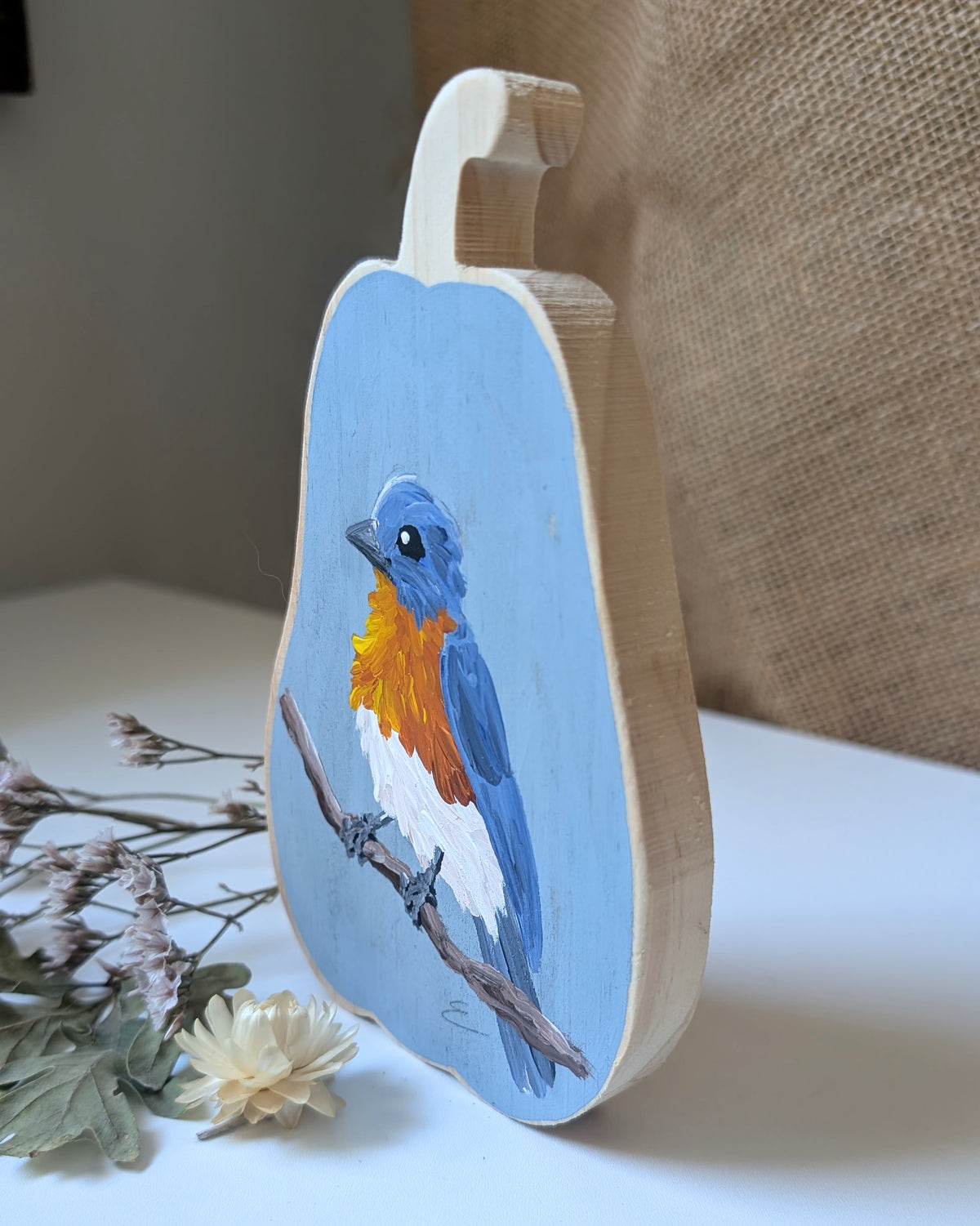 Painted Pumpkin - Bluebird 1