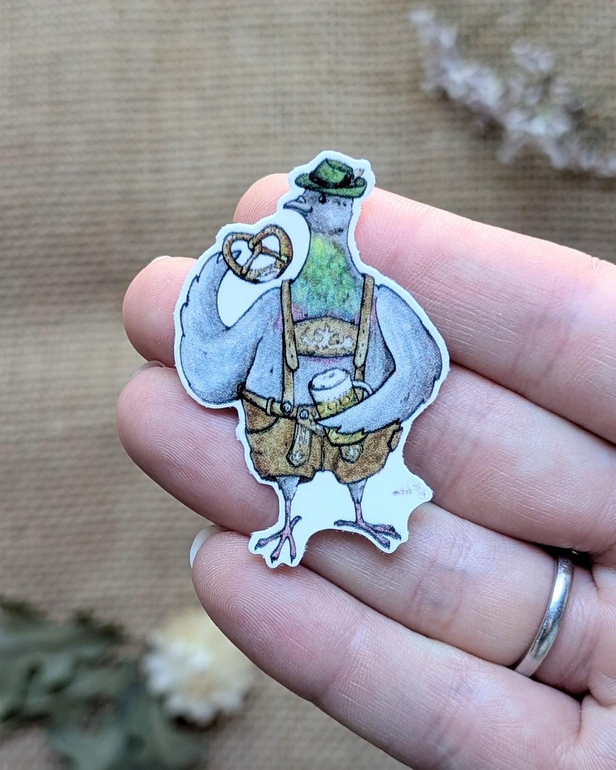 Lederhosn Bua Temporary Tattoo
