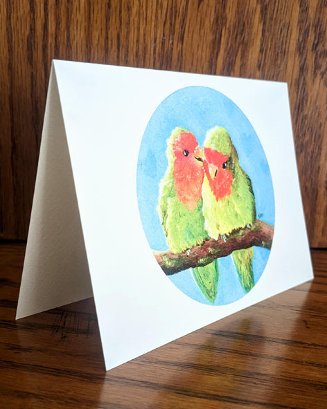 "Lovebirds" Card