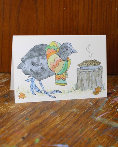 "Cozy Coot" Card