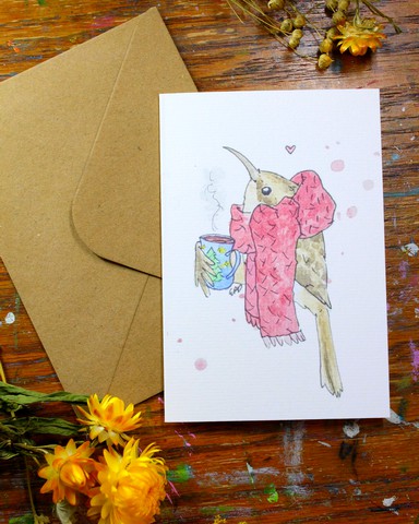 "Cozy Creeper" Card