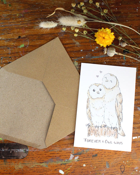 "Forever and Owl-ways" Card