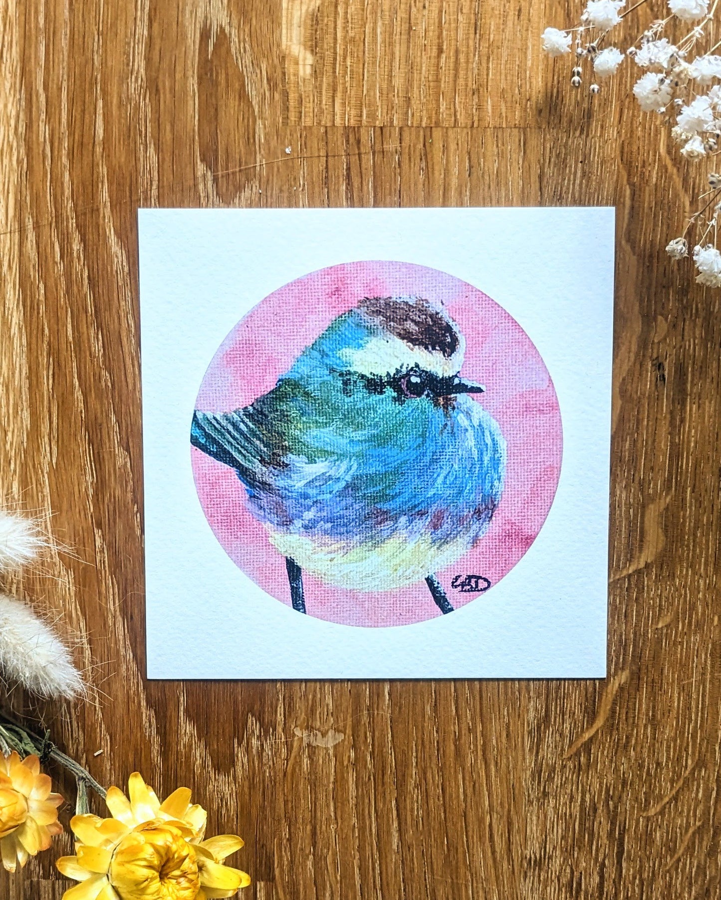 "Rainbow Fluff" Art Print