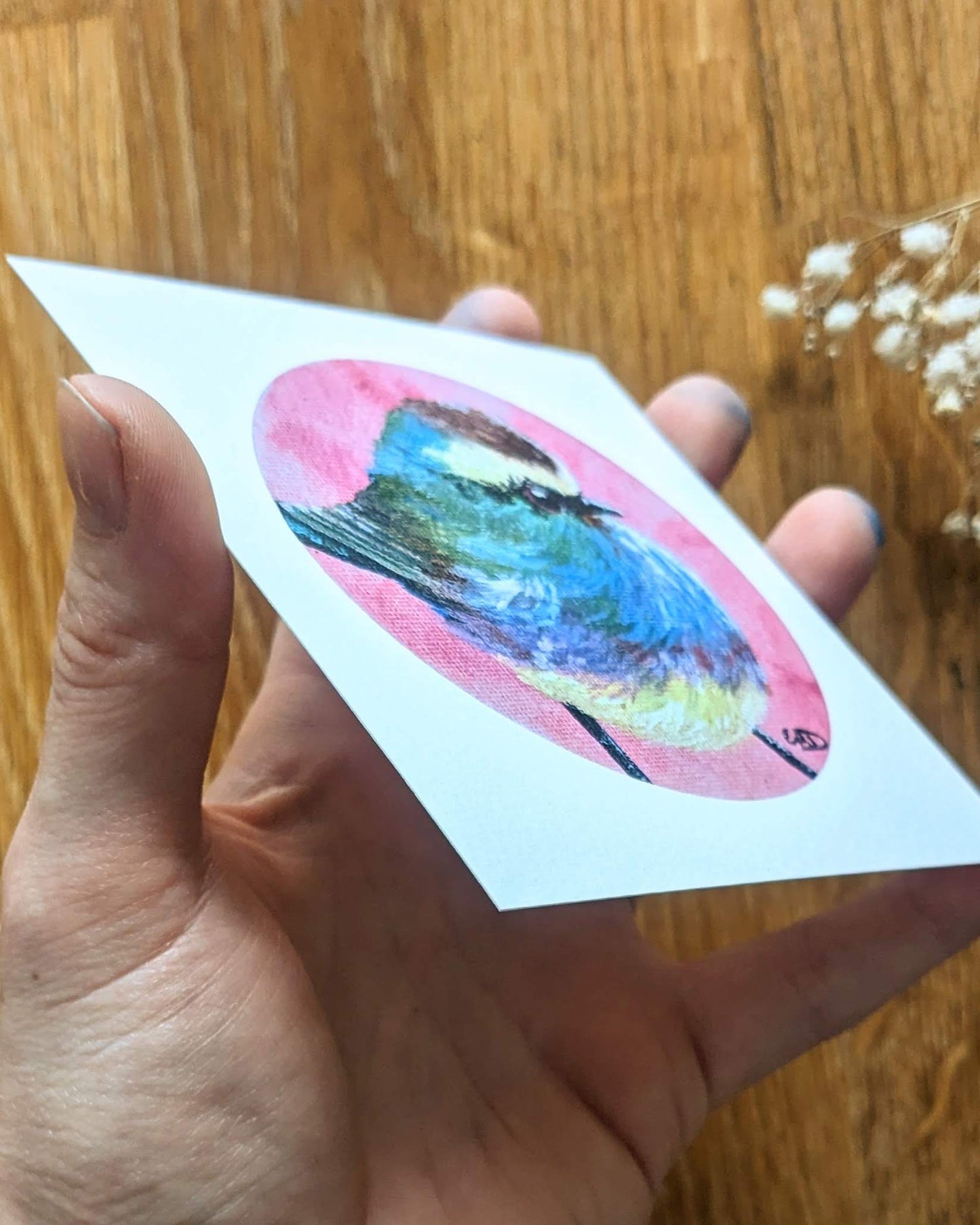 "Rainbow Fluff" Art Print
