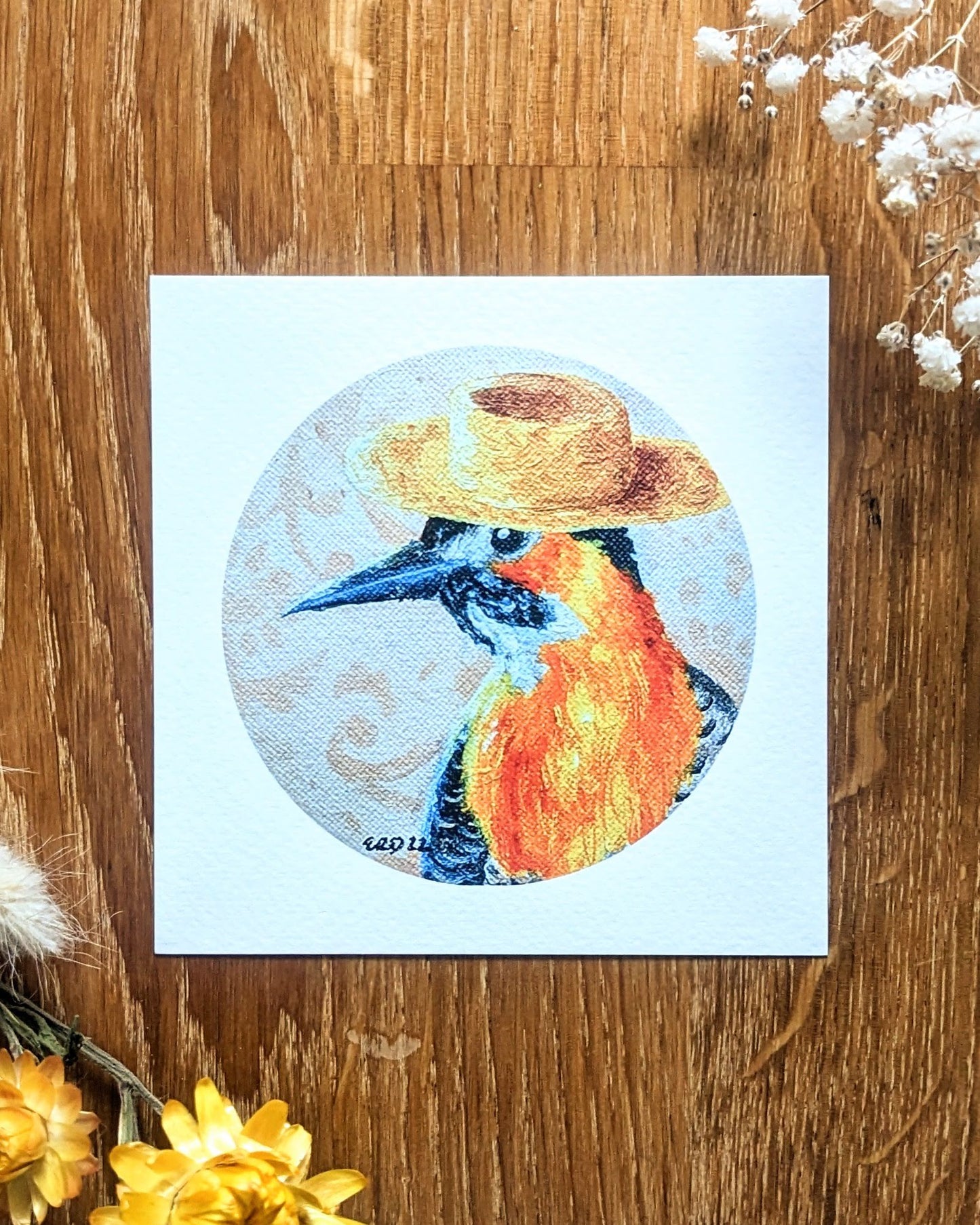 "Farmer Flicker" Kunstdruck