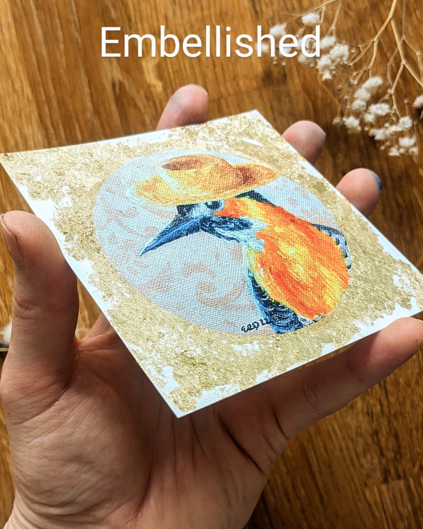 "Farmer Flicker" Kunstdruck