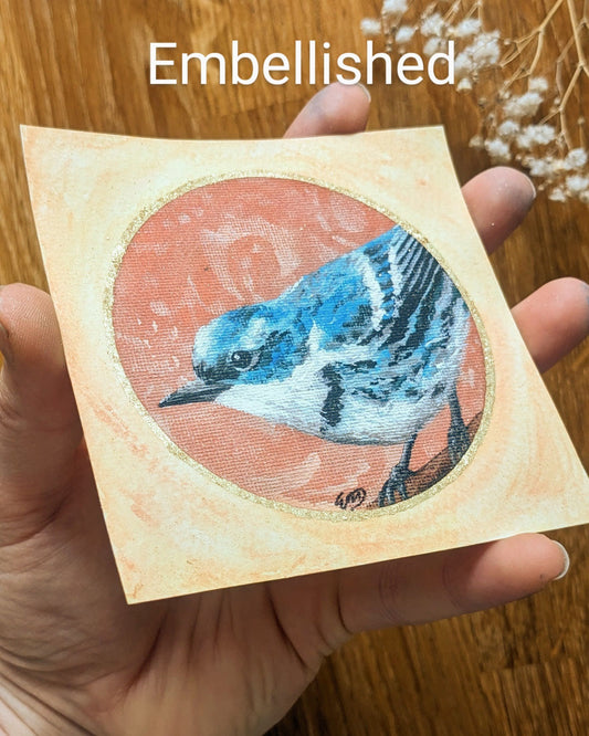 "Cerulean Sweetheart" Kunstdruck