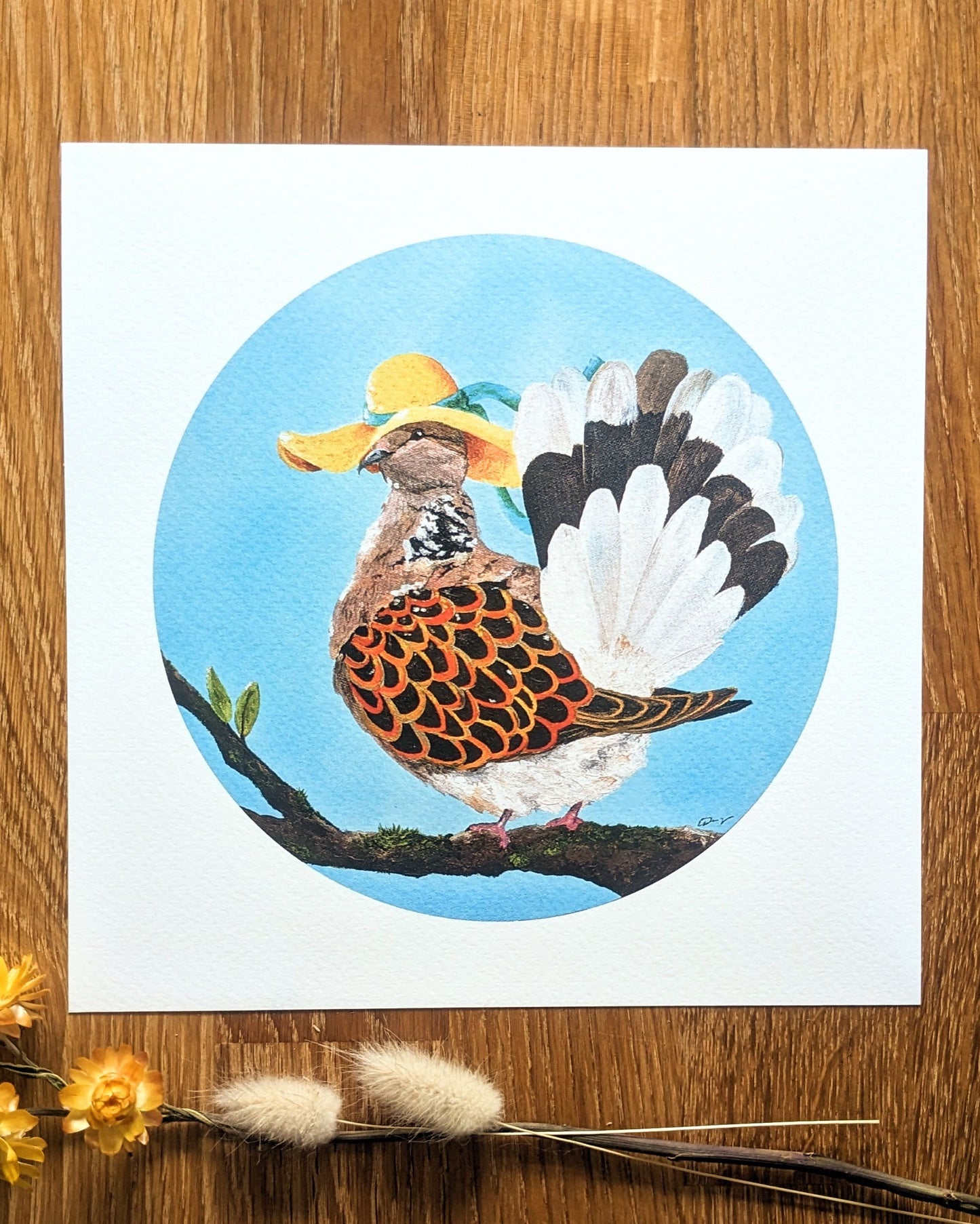 "Summer Dove" Kunstdruck