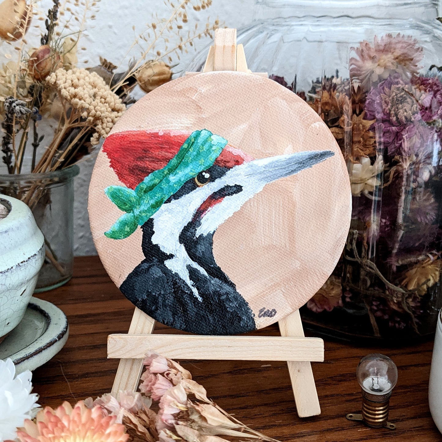 Pileated Punk - 10cm