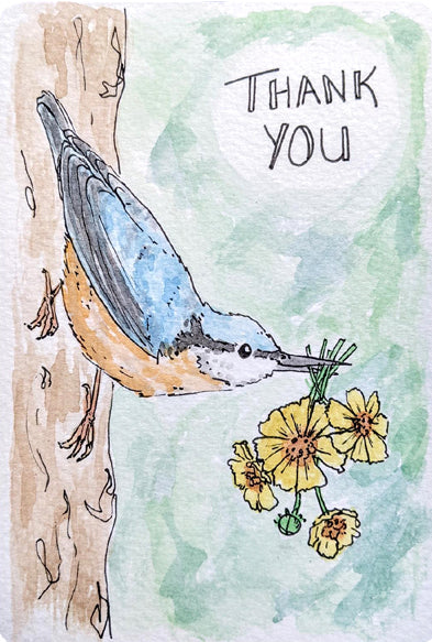 "Thank You" Card
