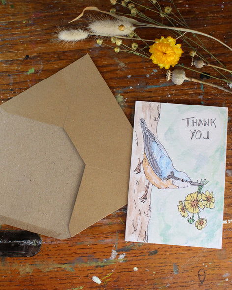 "Thank You" Card