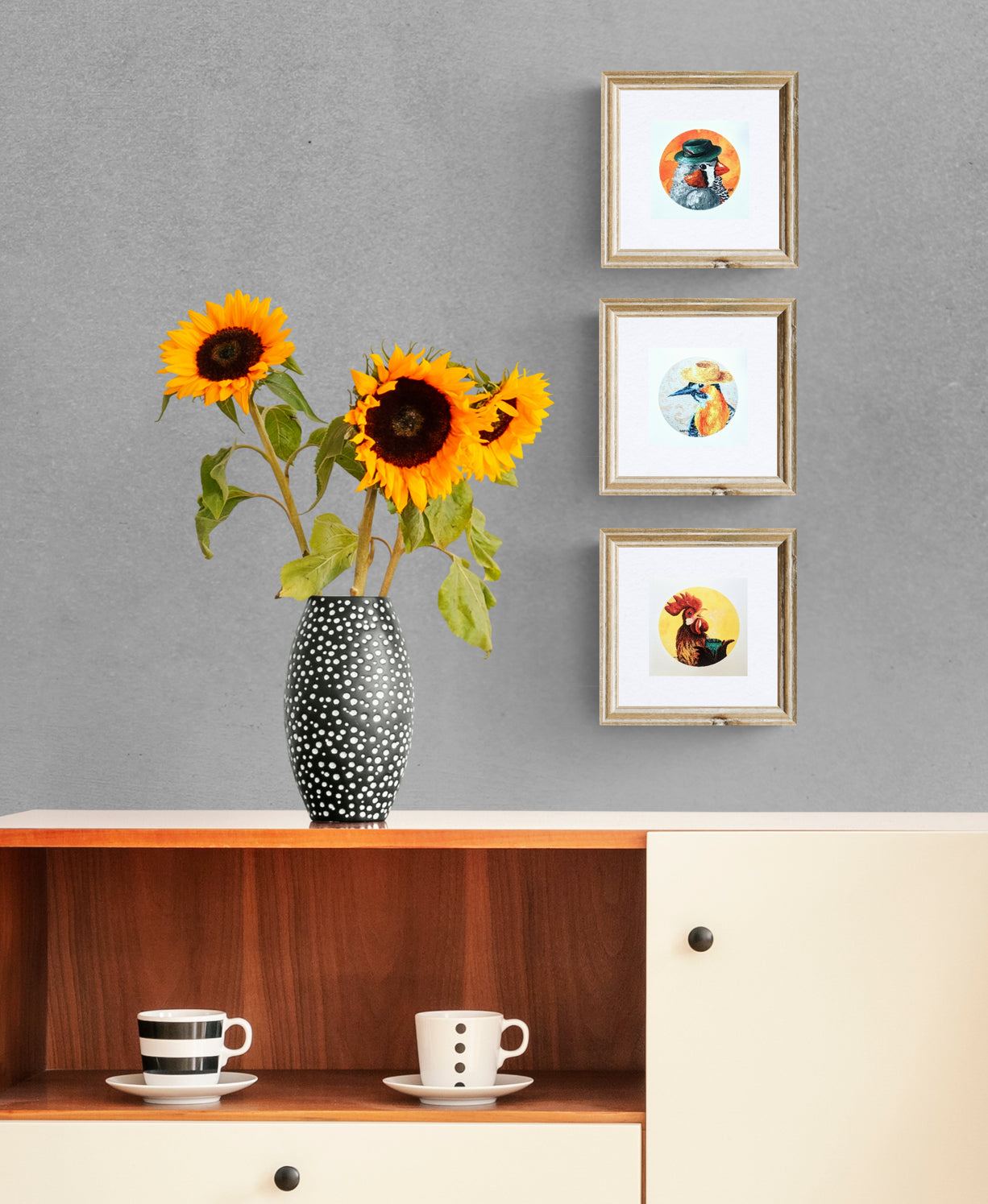 "Farmer Flicker" Kunstdruck