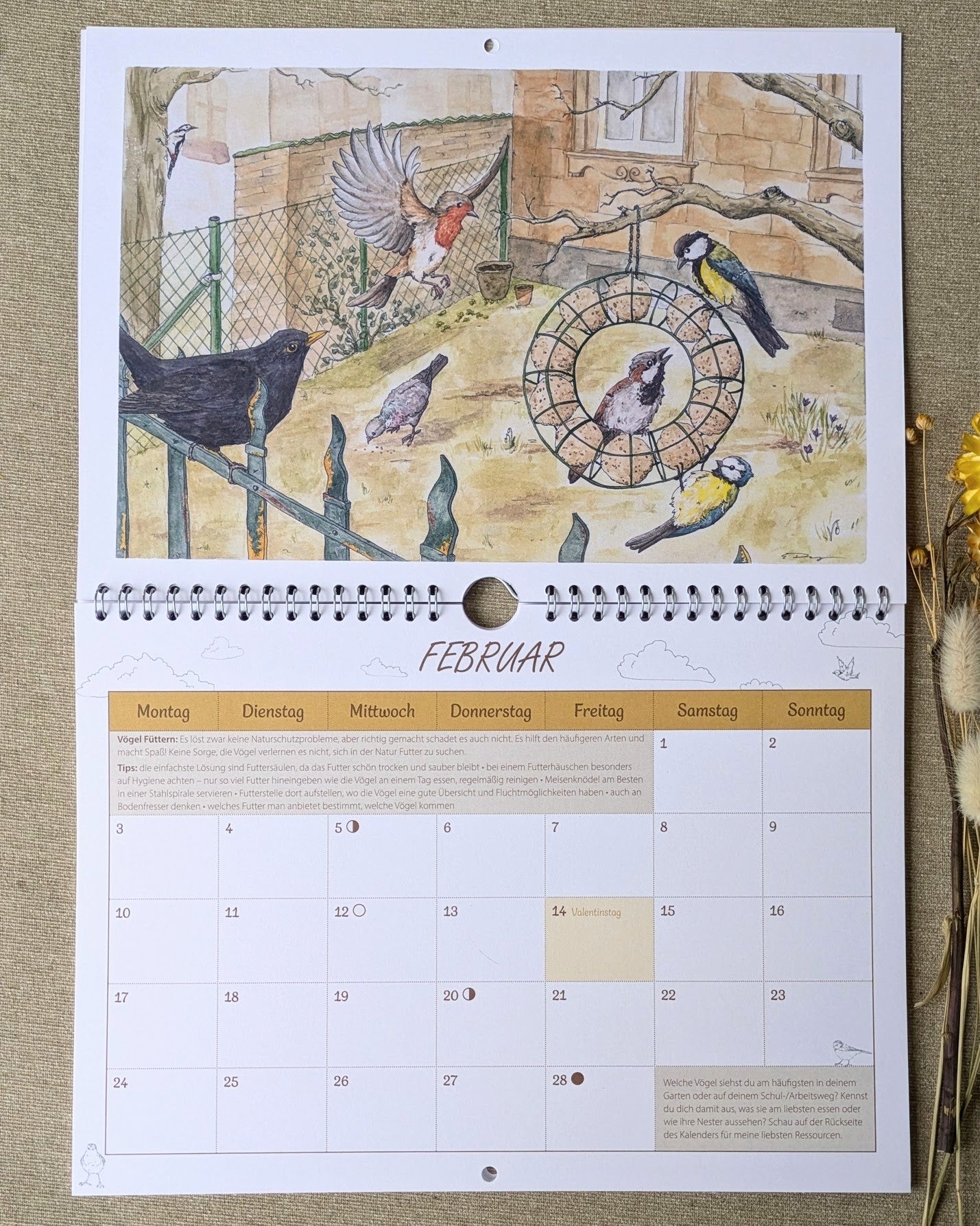 Nuremberg Bird Calendar 2025