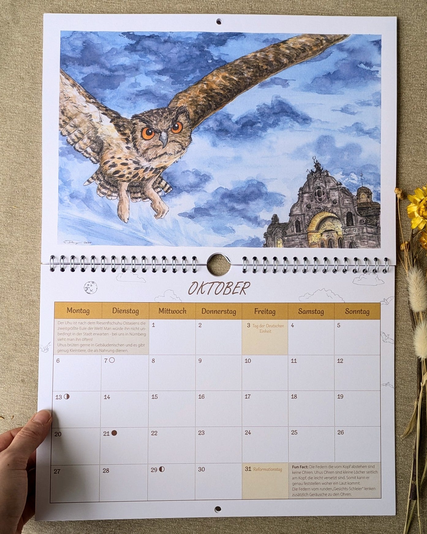 Nuremberg Bird Calendar 2025