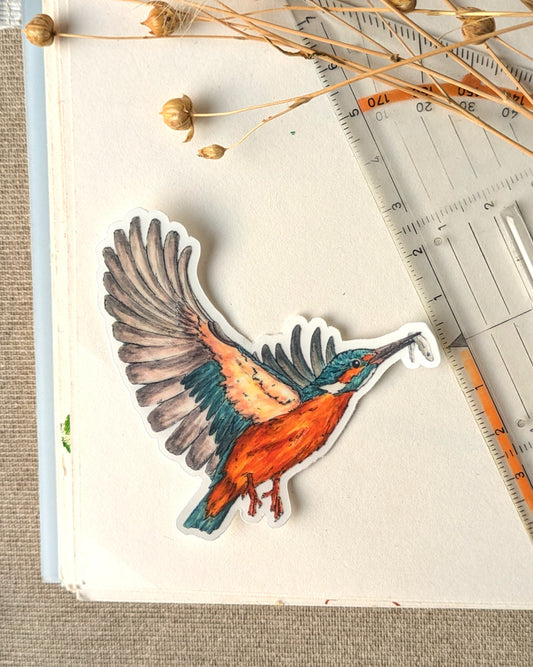 Kingfisher Sticker