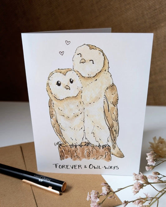 "Forever and Owl-ways" Card