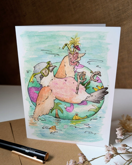 "Summer Greetings" Card