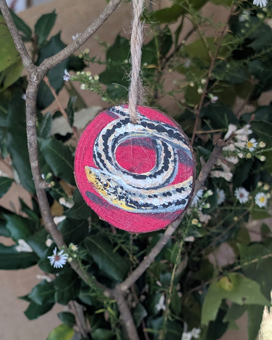 Handpainted Wood Ornament