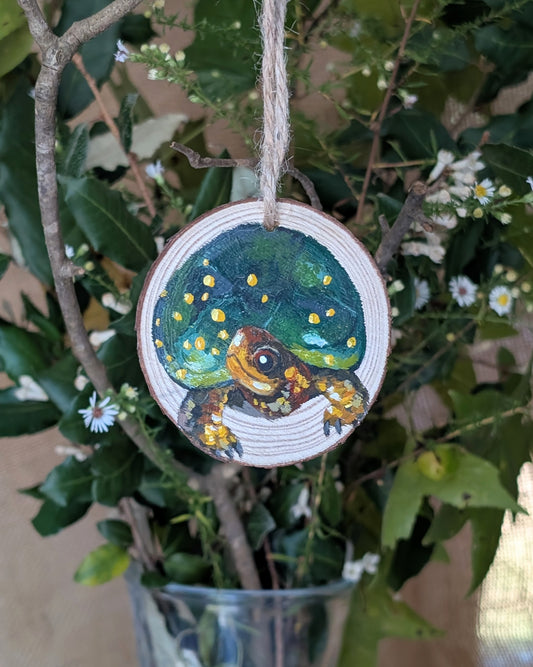 Handpainted Wood Ornament