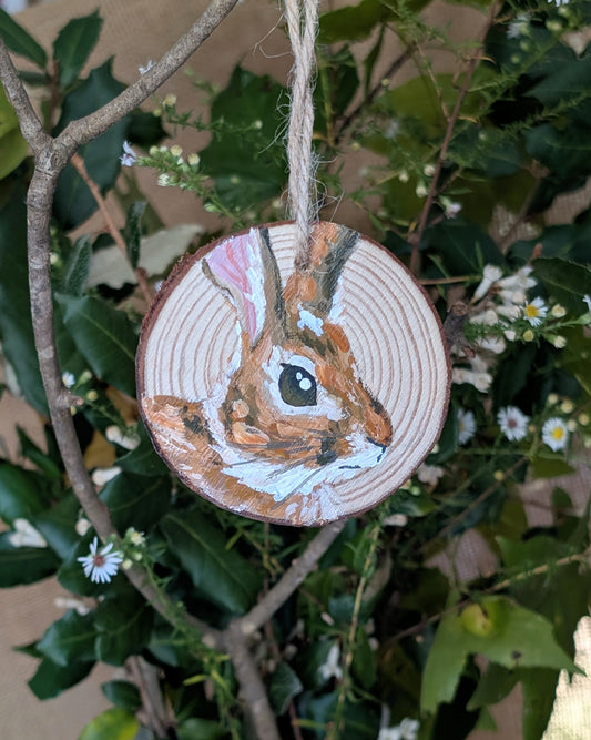 Handpainted Wood Ornament
