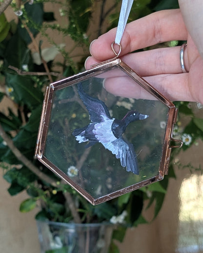 Handpainted Glass Ornament
