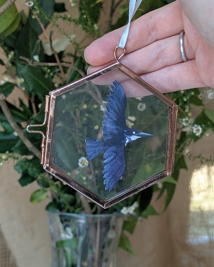 Handpainted Glass Ornament