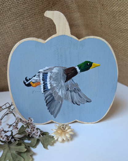 Painted Pumpkin - Duck 3