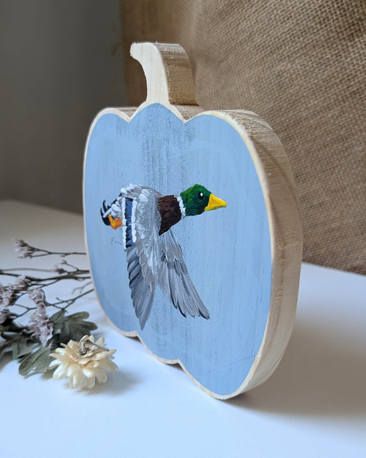 Painted Pumpkin - Duck 3