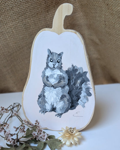 Painted Pumpkin - Squirrel 1