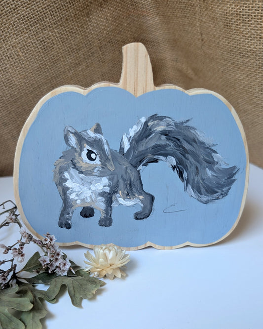 Painted Pumpkin - Squirrel 2