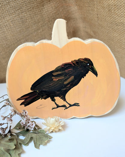 Painted Pumpkin -  Crow 2