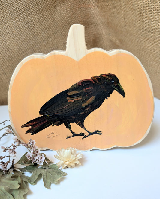 Painted Pumpkin -  Crow 2