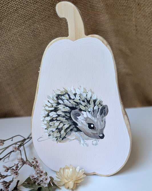 Painted Pumpkin - Hedgehog 1