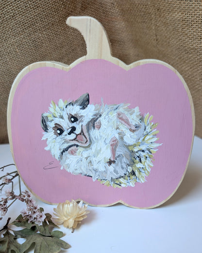 Painted Pumpkin - Hedgehog 3