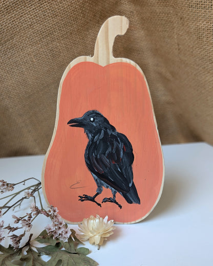 Painted Pumpkin - Crow 1