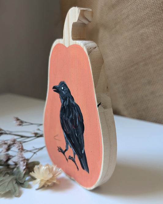 Painted Pumpkin - Crow 1
