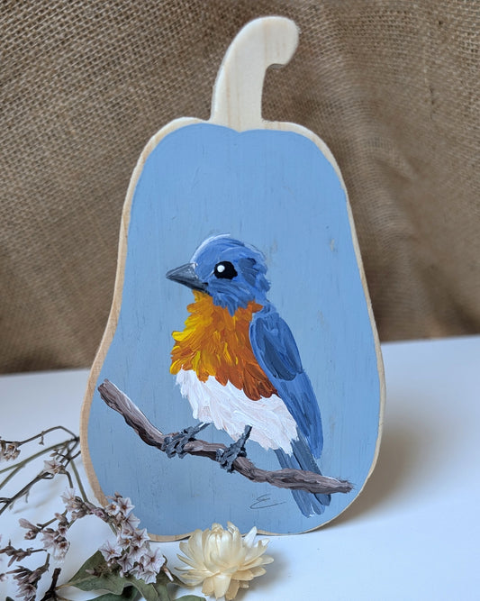 Painted Pumpkin - Bluebird 1