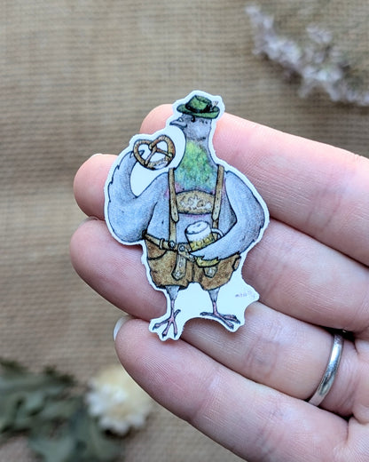 Lederhosn Bua Temporary Tattoo