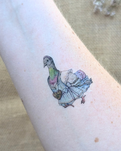 Dirndl Schatzi Temporary Tattoo