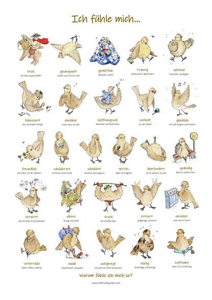 Feelings Chart - Printable Download