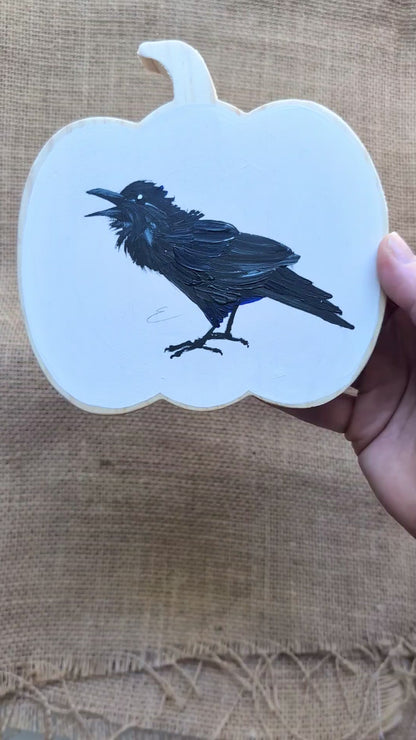 Painted Pumpkin - Crow 3