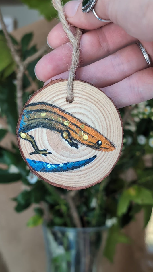 Handpainted Wood Ornament