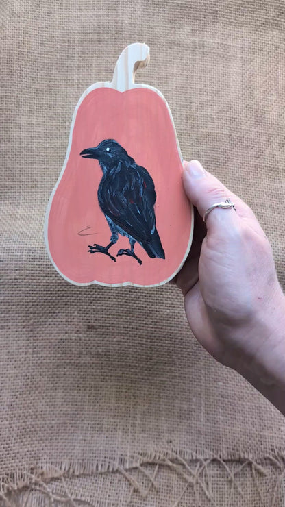 Painted Pumpkin - Crow 1