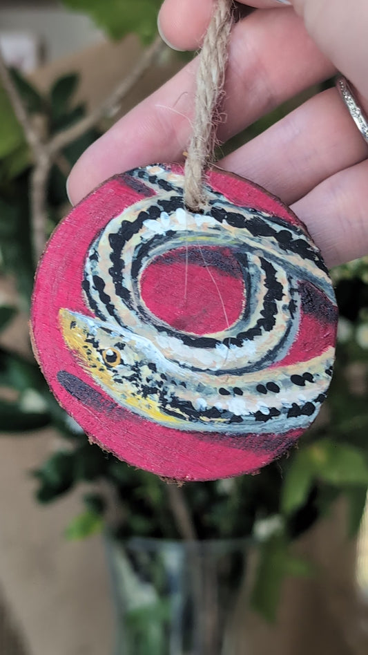 Handpainted Wood Ornament
