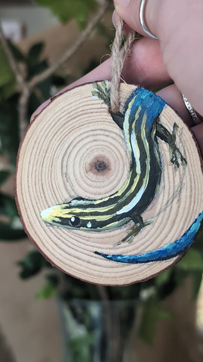 Handpainted Wood Ornament